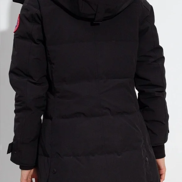 CANADA GOOSE WOMENS Shelburne Water Resistant 625 Fill Power Down Parka Black - Picture 10 of 10